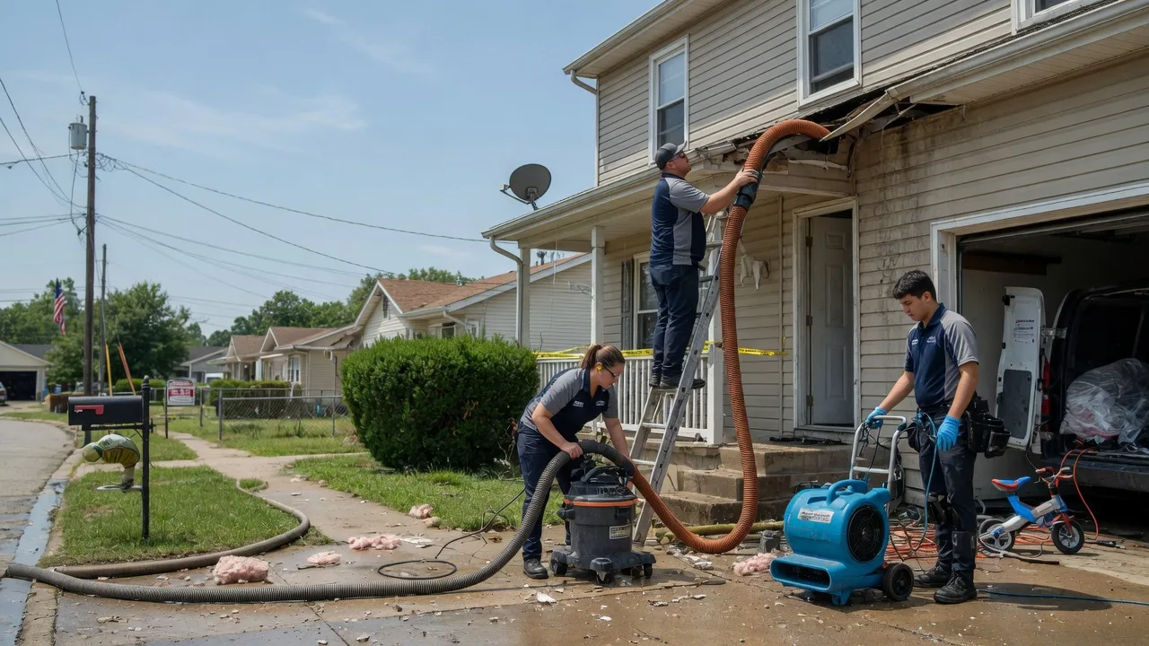 Water Damage Restoration in Closplint, KY near me